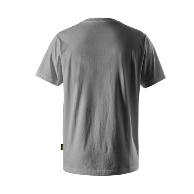 T-SHIRT I BOMULL GRÅ STL XXXL