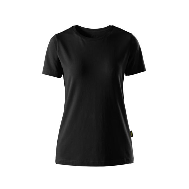 T-SHIRT SLIM FIT DAM SVART STL XXL | Beijerbygg Byggmaterial