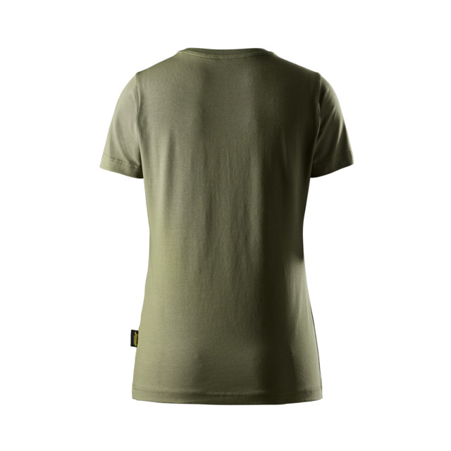 T-SHIRT SLIM FIT DAM KHAKIGRÖN STL XXL