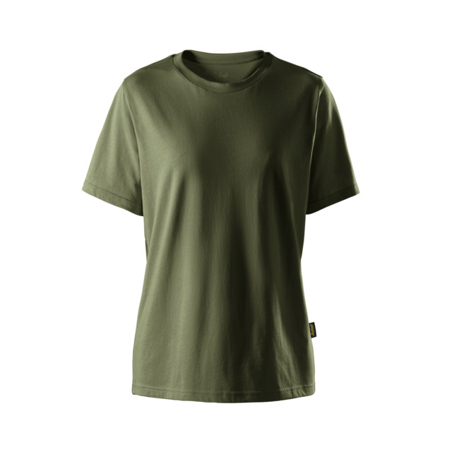T-SHIRT KLASSISK DAM KHAKIGRÖN STL XS | Beijerbygg Byggmaterial
