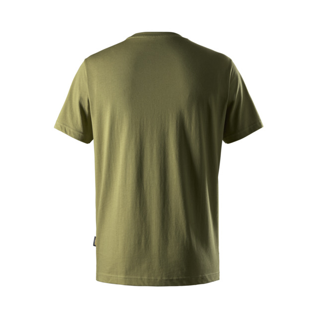 T-SHIRT LITEN LOGGA KHAKIGRÖN STL M