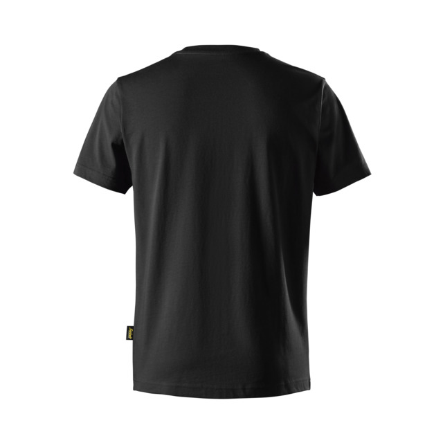 T-SHIRT KLASSISK BOMULL SVART STL 4XL