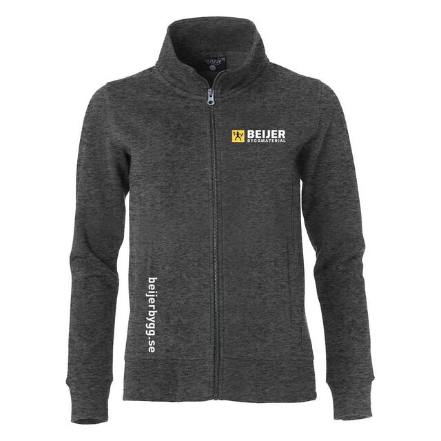 CARDIGAN DAM ANTRACIT S PERSONALKLÄDER MED TRYCK | Beijerbygg Byggmaterial