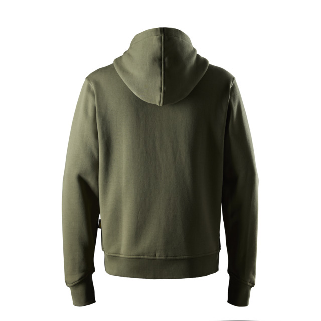 HUVTRÖJA MED DRAGKEDJA KHAKIGRÖN STL S