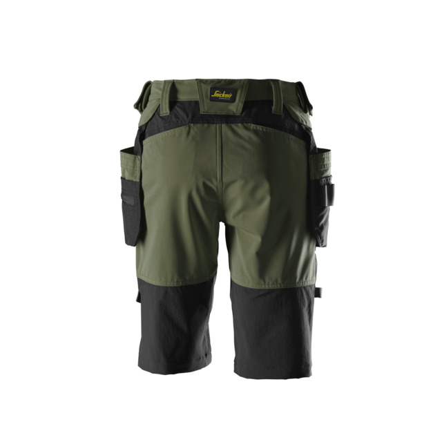 STRETCHSHORTS DAM AW HF KHAKIGRÖN/SVART STL 48