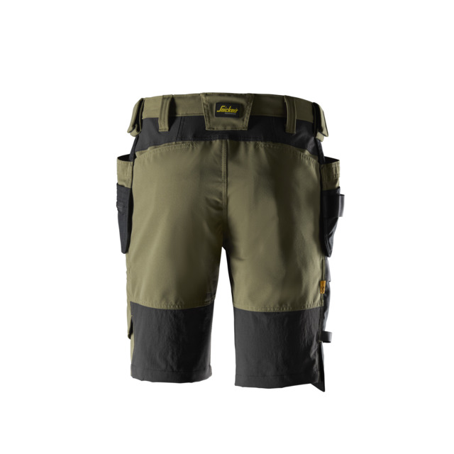 STRETCHSHORTS AW HF KHAKIGRÖN/SVART STL 58