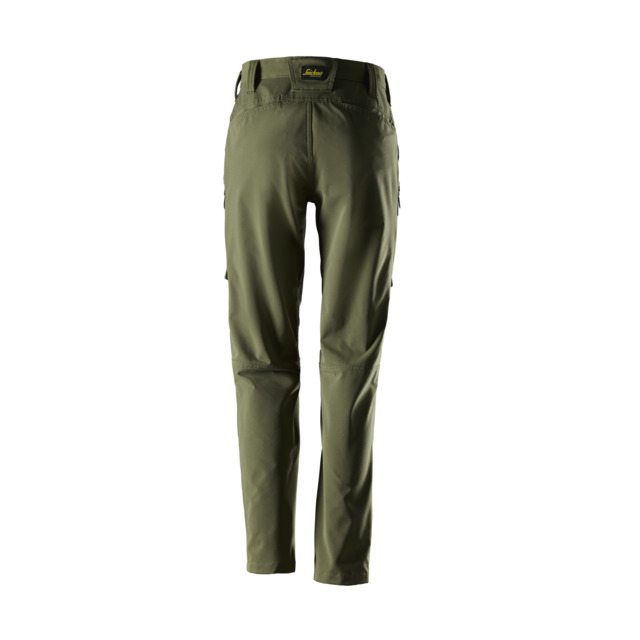 STRETCHBYXA SERV SW DAM KHAKIGRÖN STL 19