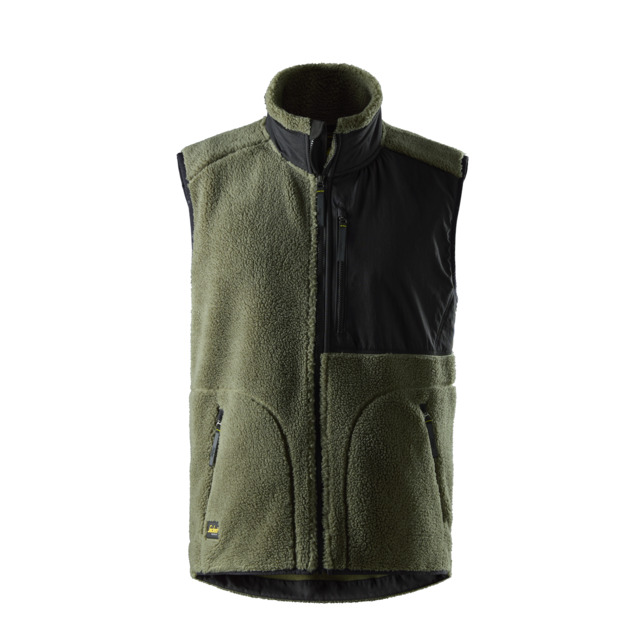 TEDDYVÄST KHAKIGRÖN/SVART STL XXXL | Beijerbygg Byggmaterial