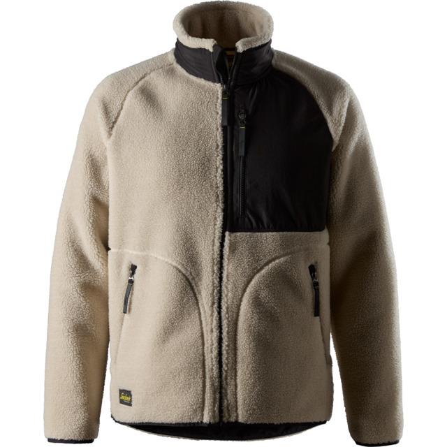 FLEECEJACKA POLARTEC AW SAND/SVART STL XS | Beijerbygg Byggmaterial