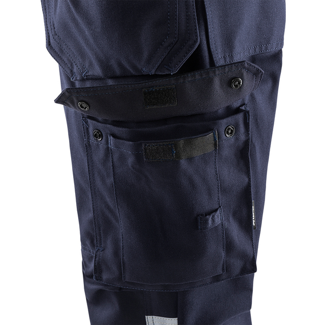 HANTVERKARBYXA FLAM 2074 ATHS VARSELGUL/MARIN STL C48