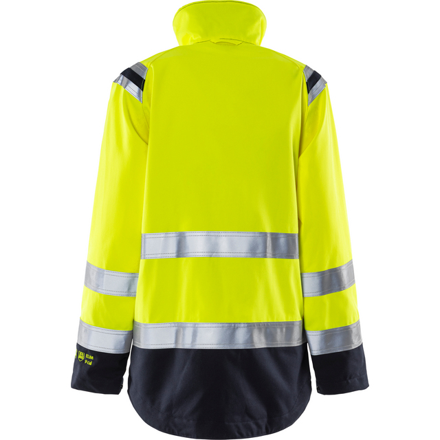 JACKA FLAM DAM KL 3 4275 ATHS VARSELGUL/MARIN STL 3XL