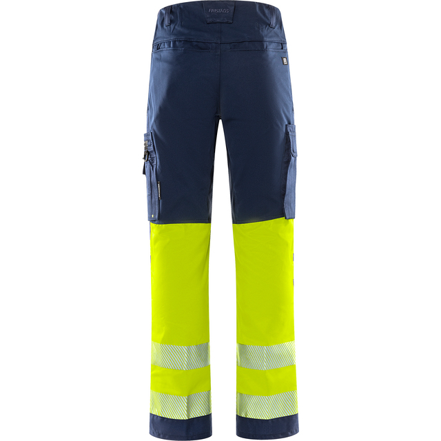 BYXA STRETCH VARSEL 2705 PLU VARSELGUL/MARIN STL C58