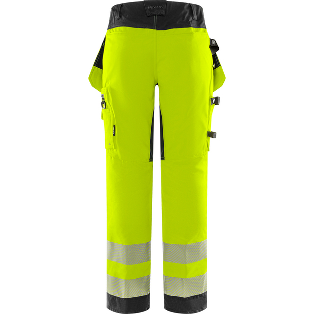 BYXA STRETCH VARSEL 2707 PLU VARSELGUL/SVART STL C54