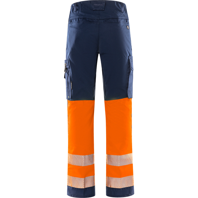 BYXA STRETCH VARSEL 2705 PLU VARSELORANGE/MARIN STL C50