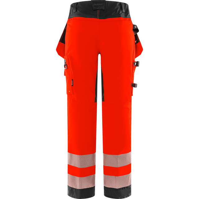 VARSELBYXA STRETCH 2707 PLU VARSELRÖD/SVART STL C50