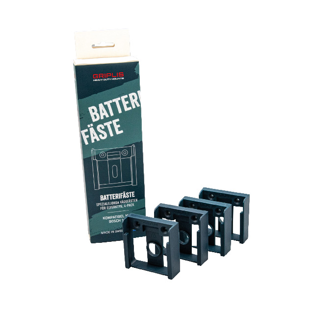BATTERIHÅLLARE BOSCH PRO 18V 4ST | Beijerbygg Byggmaterial