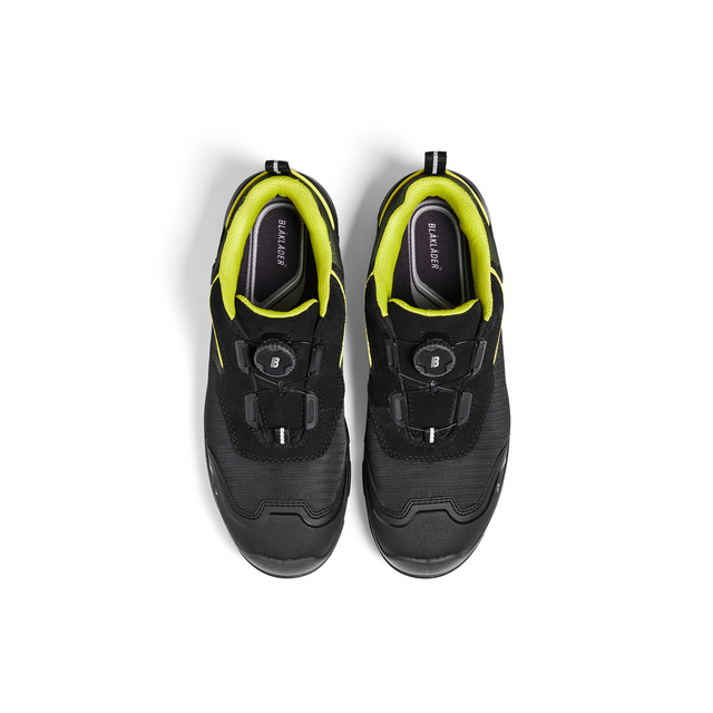 SKYDDSSKO 2477 0000 STORM SVART/VARSELGUL 47