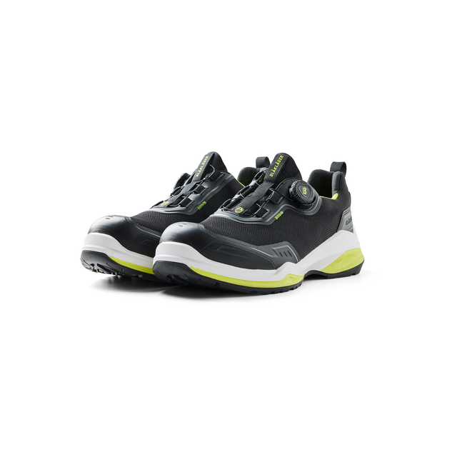 SKYDDSSKO STRIKER SVART/LIMEGRÖN 35