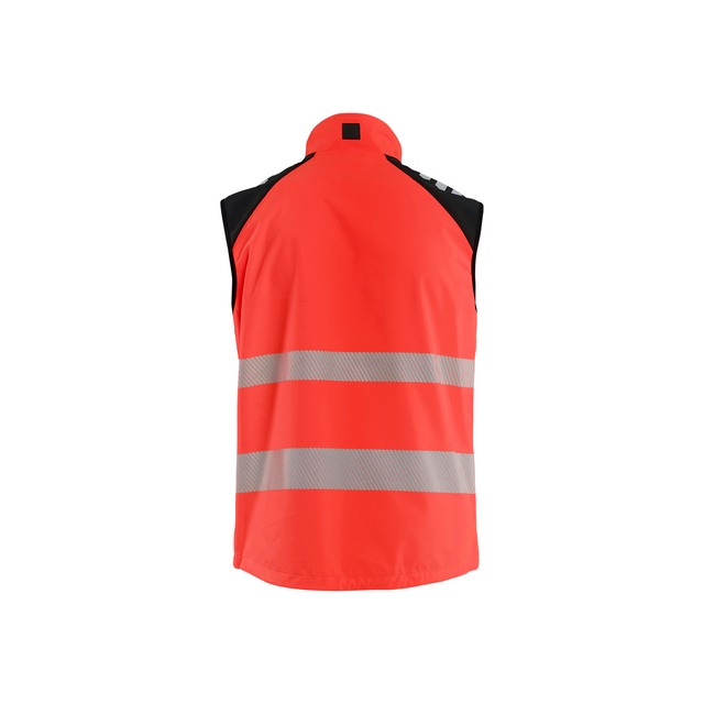 SOFTSHELLVÄST 3091 2513 VARSEL VARSELRÖD/SVART XS