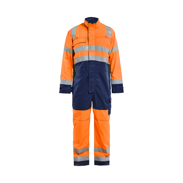 VARSELOVERALL 6373 1804 VARSELORANGE/MARINBLÅ C58