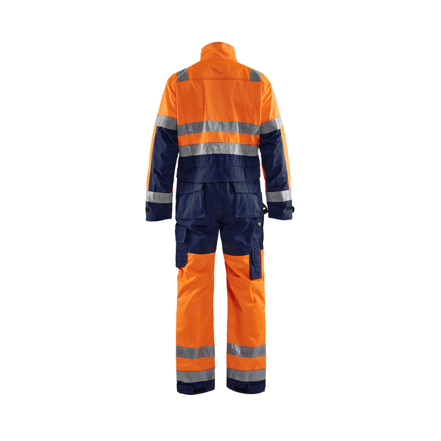 VARSELOVERALL 6373 1804 VARSELORANGE/MARINBLÅ C58