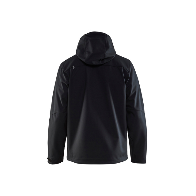 SOFTSHELLJACKA 4949 2517 SVART/SILVER XXL