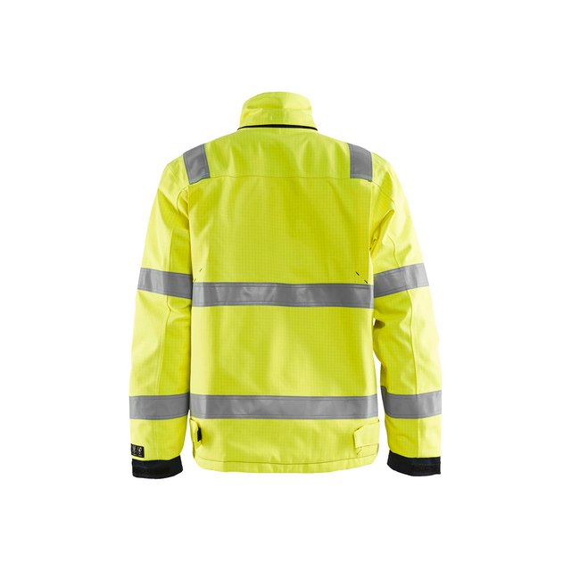 VINTERJACKA 4068 1530 MULTIN VARSELGUL/MARINB 4XL
