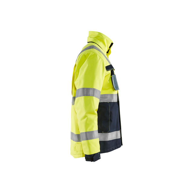 VINTERJACKA 4068 1530 MULTIN VARSELGUL/MARINB 4XL