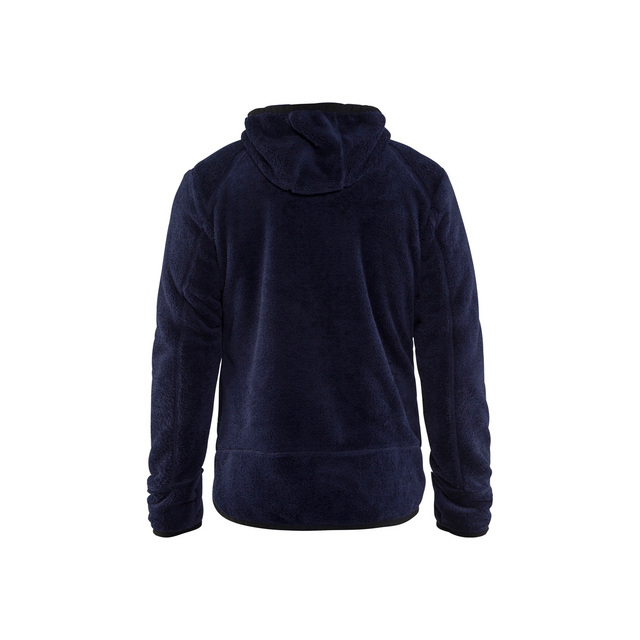 FIBERFLEECEJACKA 4863 2502 MARINBLÅ/KORNBLÅ S