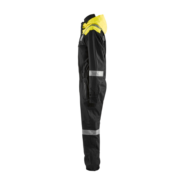 SKALOVERALL 6786 1977 SVART/VARSELGUL C58