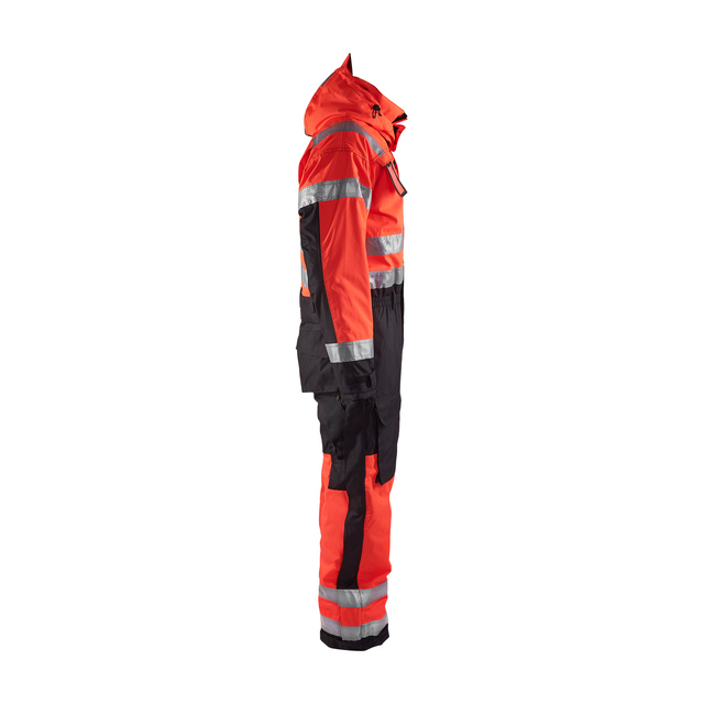 VARSELOVERALL 6763 1977 VINTER VARSELRÖD/SVART C46