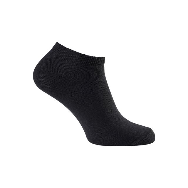 ANKELSOCKA 2195 1098 I BOMULL SVART 36-39 5PAR