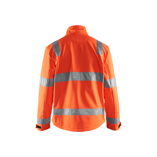VARSELJACKA 4838 2517 SOFTSHELL VARSELORANGE L
