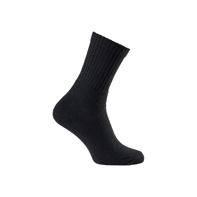 BOMULLSSTRUMPA 2194 1099 SVART 45-48 5PAR