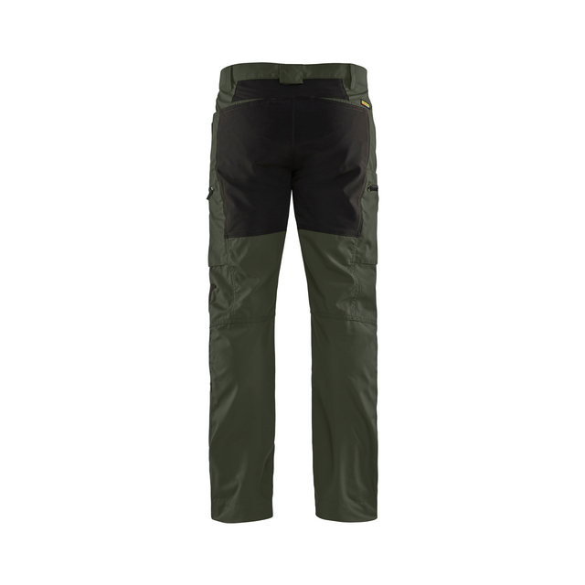 SERVICEBYXA 1459 1845 MED STRETCH ARMEGRÖN/SVART C58