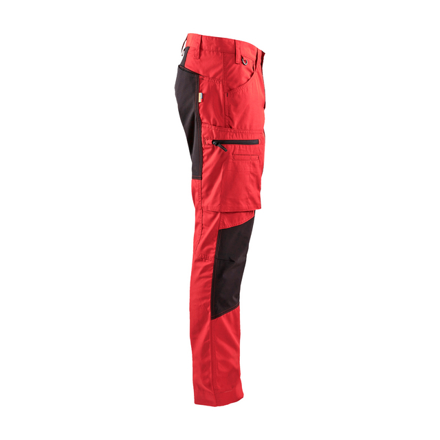 SERVICEBYXA 1459 1845 MED STRETCH RÖD/SVART C48