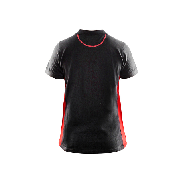 PIKÉTRÖJA 3390 1050 DAM SVART/RÖD M