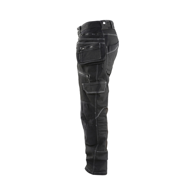 HANTVERKSBYXA 1999 1141 X1900 STRETCH SVART C46