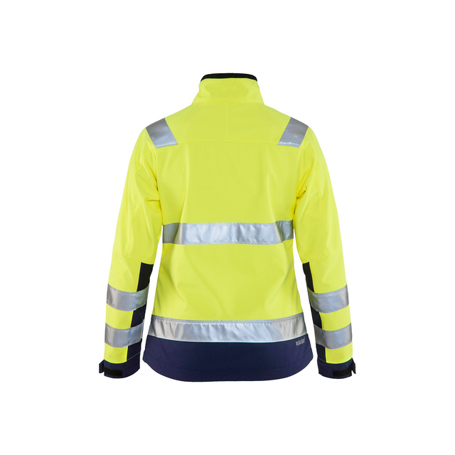 VARSELJACKA 4902 2517 SOFTSHELL DAM VGUL/MARINB S