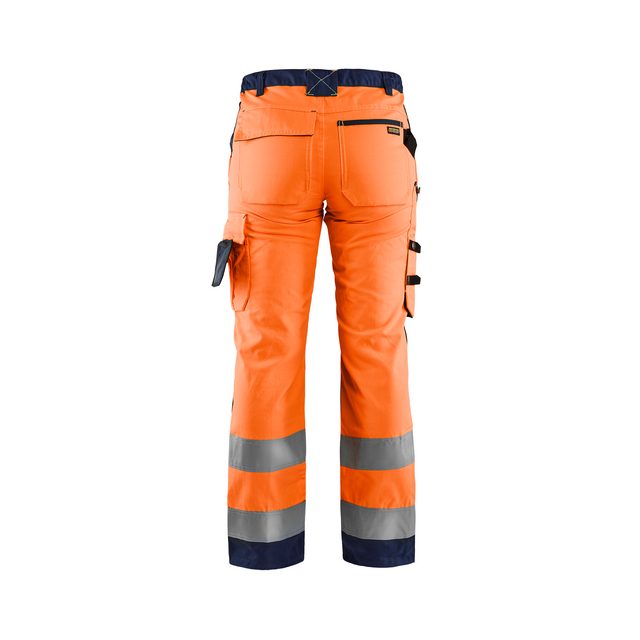 VARSELBYXA 7155 1811 UTAN SPFI DAM VARSELORANGE/MARINB D22