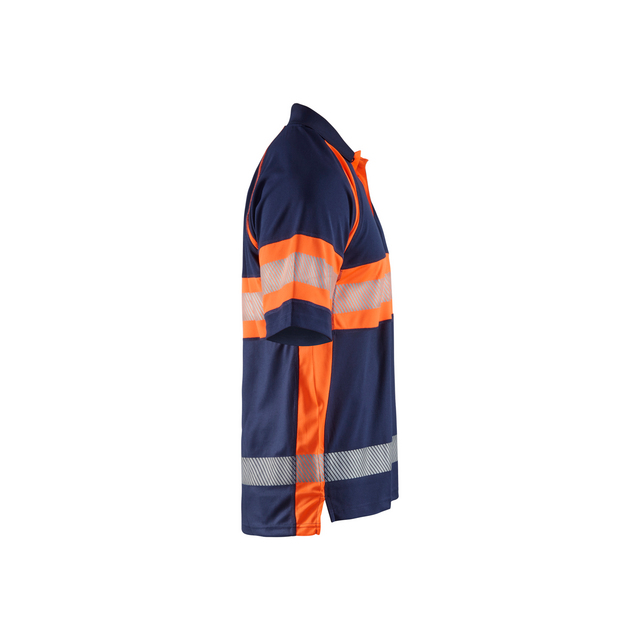 PIKÉTRÖJA 3338 1051 UV-SKYDDAD VARSEL MARINBLÅ/VARSORANGE XS