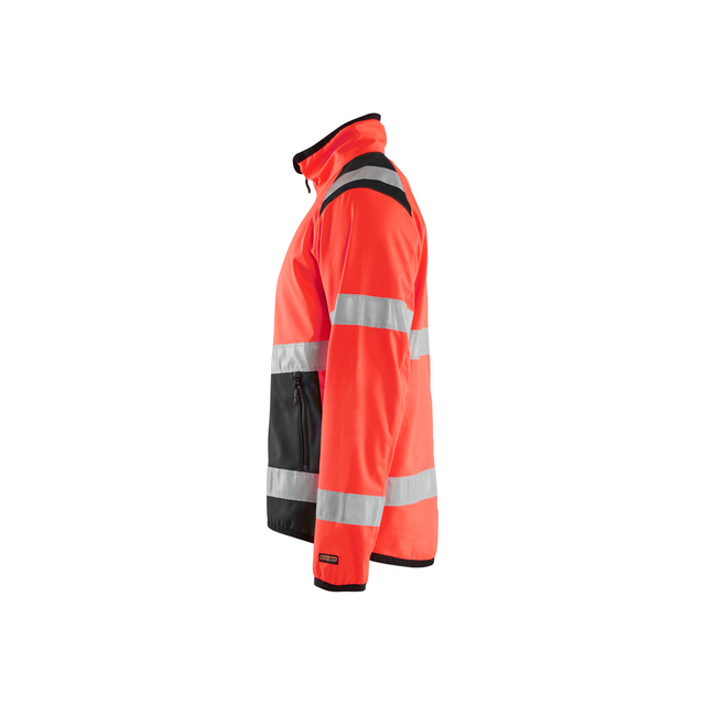 VARSELJACKA 4877 2516 SOFTSHELL VARSELRÖD/SVART M