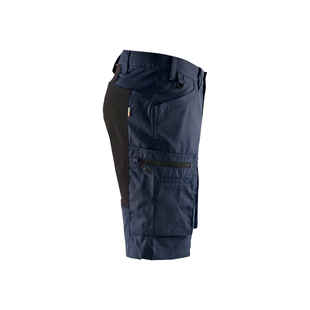 SERVICESHORTS 1449 1845 STRETCH MÖRK MARINBLÅ/SV C52