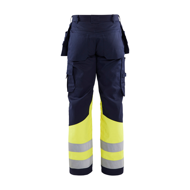 HANTVERKSBYXA 1479 1514 MULTINORM MARINBLÅ/VGUL D112