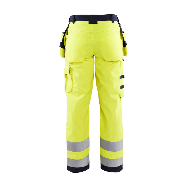 HANTVERKSBYXA 1579 1514 MULTINORM VGUL/MARINBLÅ C154