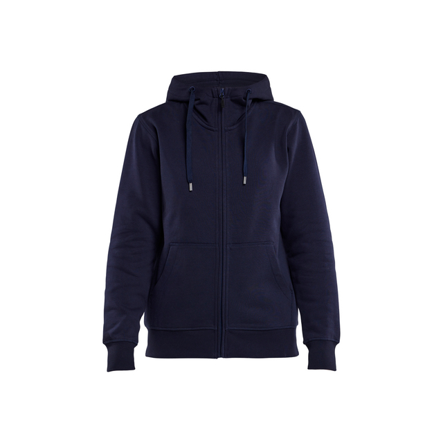 LUVTRÖJA 3395 1048 MED DRAGKEDJA DAM MARINBLÅ XXL