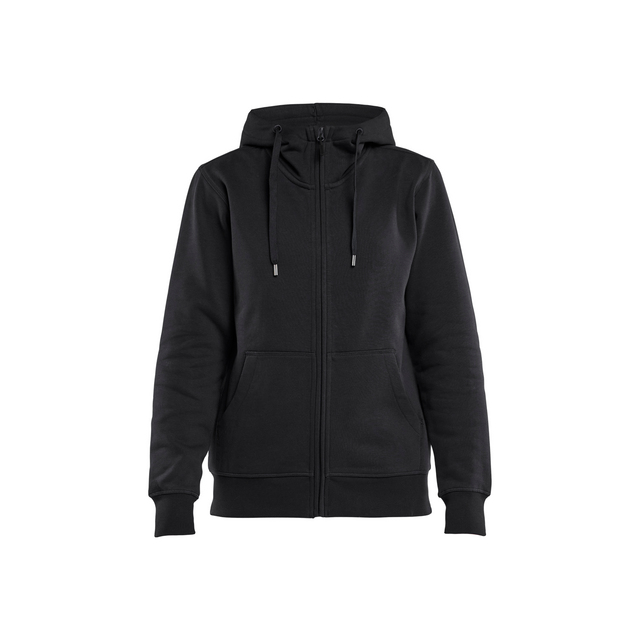 LUVTRÖJA 3395 1048 MED DRAGKEDJA DAM SVART XXL