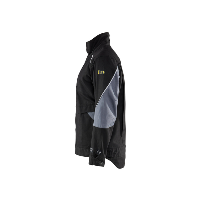 JACKA 4061 1516 FLAMSKYDDAD SVART/GRÅ XXXL