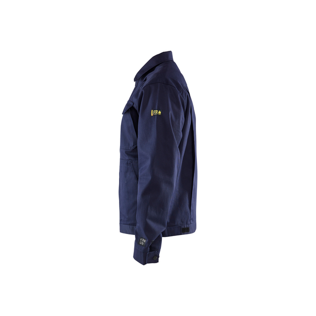 JACKA 4774 1516 FLAMSKYDDAD MARINBLÅ 4XL