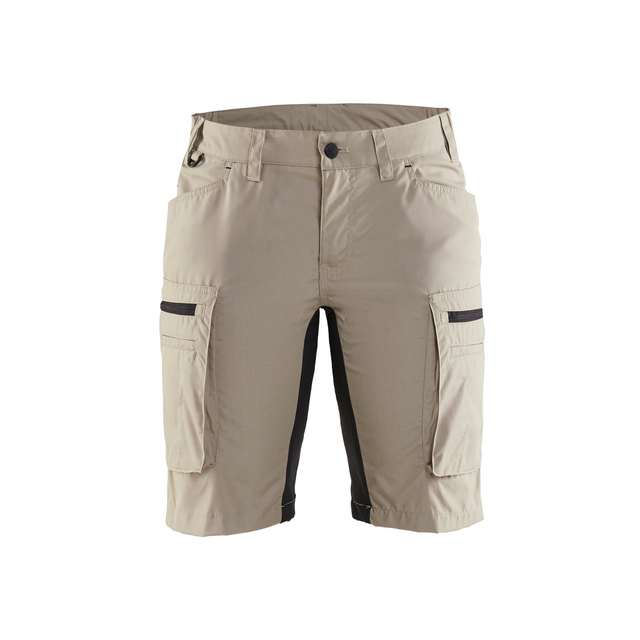 SERVICESHORTS 7149 1845 MED STRETCH DAM STONE/SVART C40